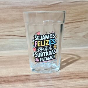Copo Americano de Vidro Surtadas