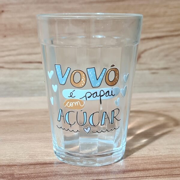 Copo Americano de Vidro Vovô