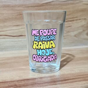 Copo Americano de Vidro Me Poupe