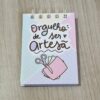 Bloco de Anotações 8×11 Orgulho de ser Artesã