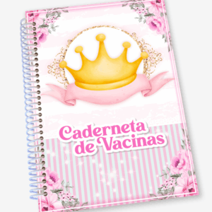 Caderneta de Vacina Coroa Princesa