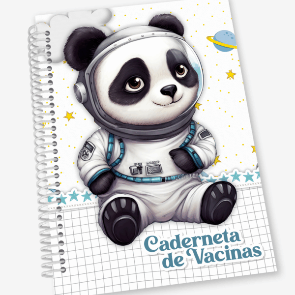 Caderneta de Vacina Panda Beto