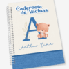 Caderneta de Vacina Inicial com Ursinho