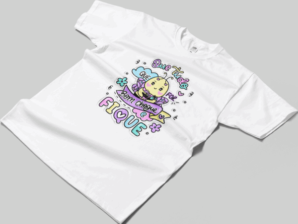 Camisa T-sthirt Tudo que for Bom - branca