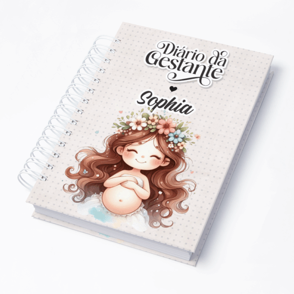 Capa para Diário da Gestante 0008