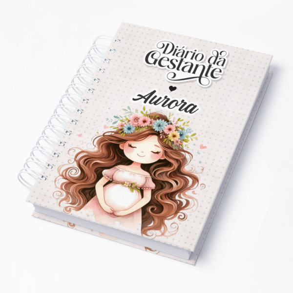 Capa para Diário da Gestante 0009