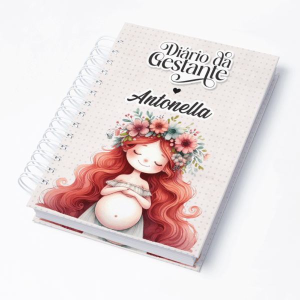 Capa para Diário da Gestante 0012