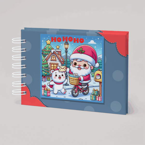 Livro de Colorir Natal – Capa Cinza