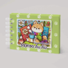 Livro de Colorir Cachorrrinho – Capa Kawaii Verde