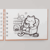 Livro de Colorir Gatinho – Capa Kawaii azul - Image 5