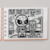 Livro de Colorir Heróis - Image 3