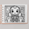 Livro de Colorir Heróis - Image 2