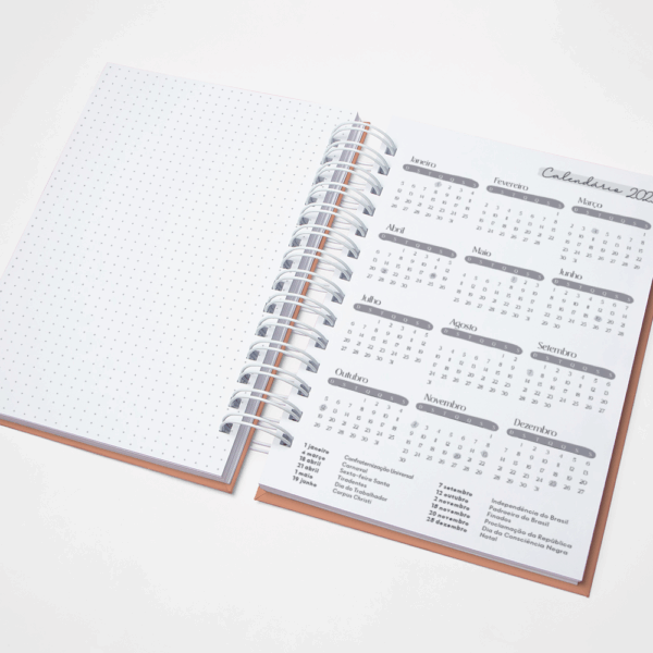 Agenda Agendamento de Serviço – Não Datado - Cinza - Image 4