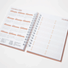 Agenda Agendamento de Serviço – Não Datado - Coral - Image 5