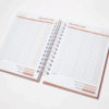 Agenda Agendamento de Serviço – Não Datado - Coral - Image 10