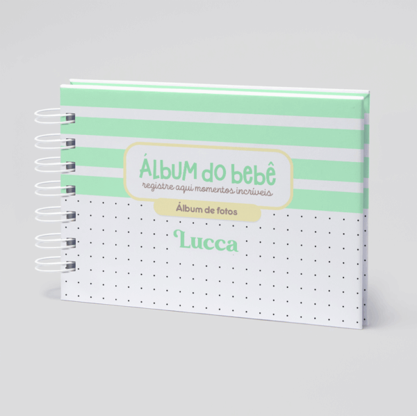 Álbum do Bebê Verde
