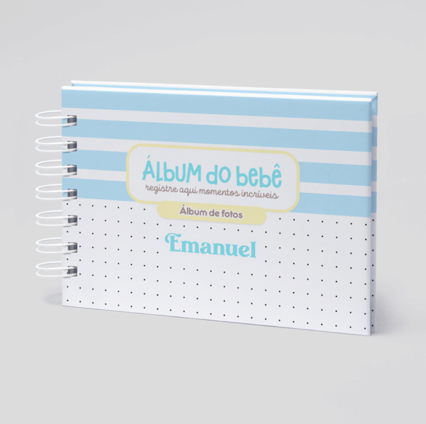 Álbum do Bebê Azul