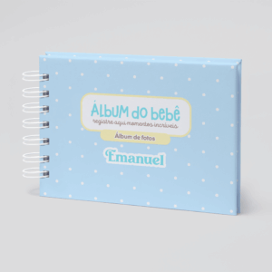Álbum do Bebê Azul