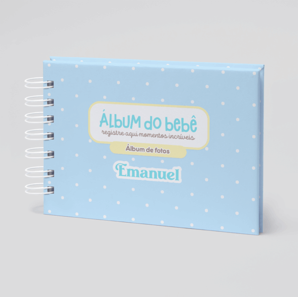Álbum do Bebê Azul