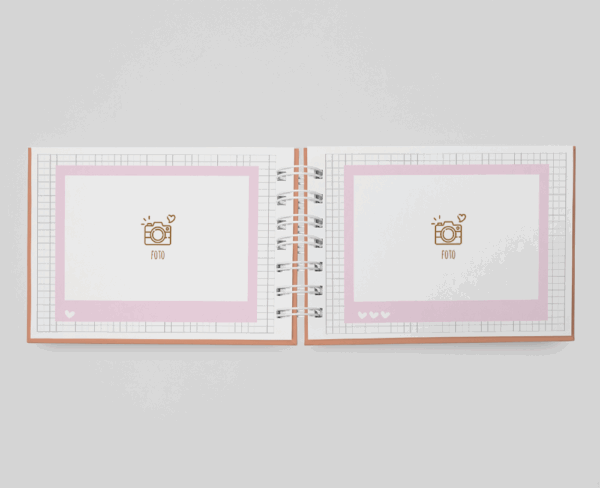 Álbum do Bebê Rosa e Lilás - Image 4
