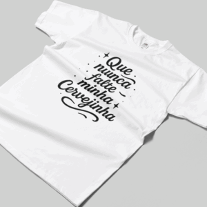 Camisa T-sthirt Cervejinha - branca