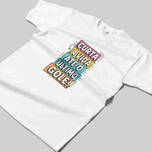Camisa T-sthirt Último Gole - branca