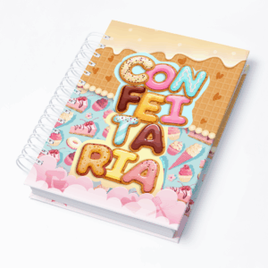 Caderno Confeitaria