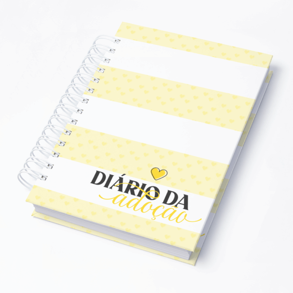 Diário da Adoção Amarelo