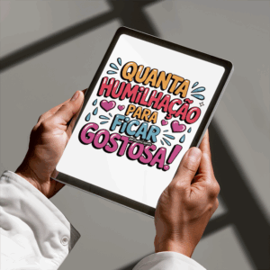 Arte Digital Lettering - Quanta Humilhação