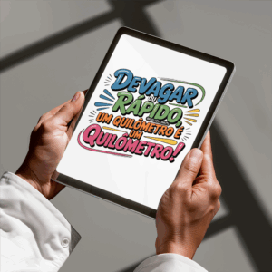 Arte Digital Lettering - Devagar ou Rápido