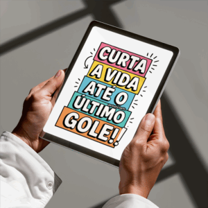 Arte Digital Lettering - Último Gole
