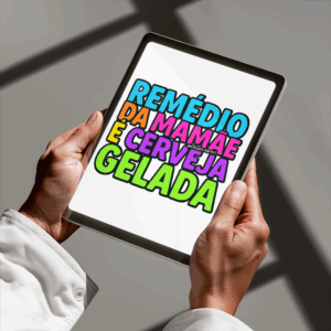 Arte Digital Lettering - Remédio da Mamãe