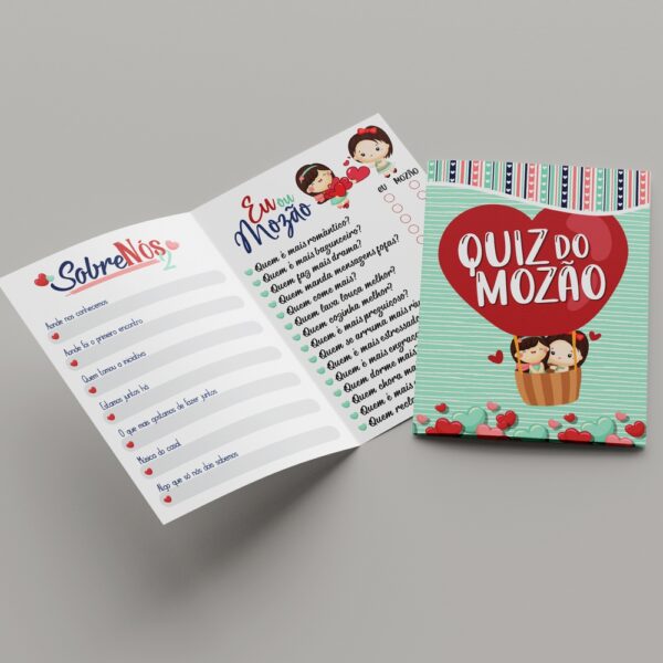 Quiz do Amor 3 versões normal e 3 versões mini – Arquivo Digital - Image 3