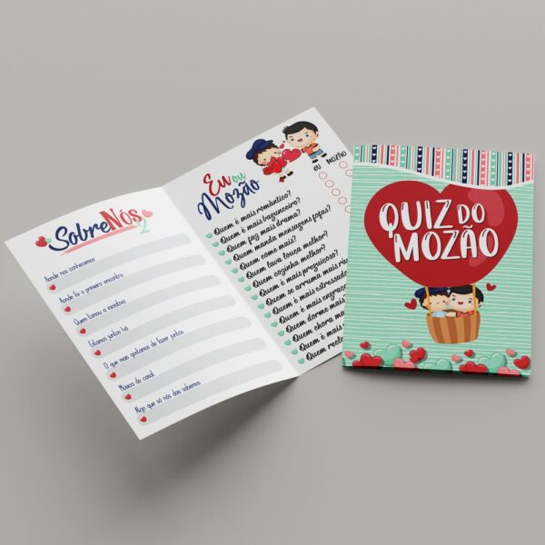 Quiz do Amor 3 versões normal e 3 versões mini – Arquivo Digital - Image 2