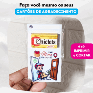 Arquivo Digital – Cartão de Agradecimento Entrega