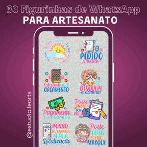 30 Figurinhas para WhatsApp Artesanato