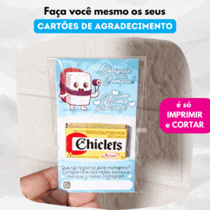 Arquivo Digital – Cartão de Agradecimento Sushi