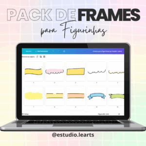 Pack de 100 frames para Figurinhas