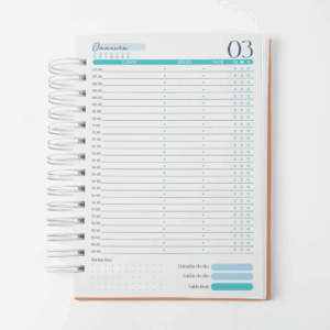 Agenda Agendamento de Serviço - Permanente - Azul