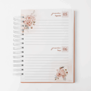 Agenda Bicho Papel Refúgio 2026 – Datado - 2 dias por página