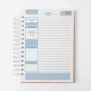 Agenda Católica 2026 - Datada - Azul