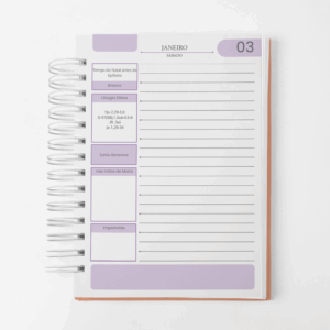 Agenda Católica 2026 - Datada - Lilás