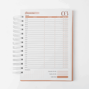 Agenda Agendamento de Serviço - Datada - Coral