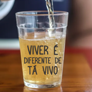 Copo Americano de Vidro Viver