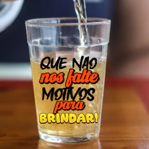 Copo Americano de Vidro Brindar