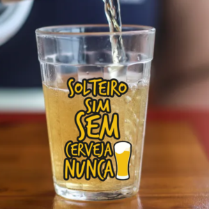Copo Americano de Vidro Solteiro Sim