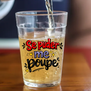 Copo Americano de Vidro Me Poupe