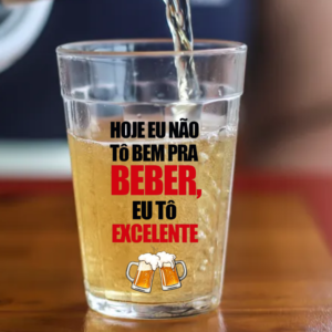 Copo Americano de Vidro Tô Excelente