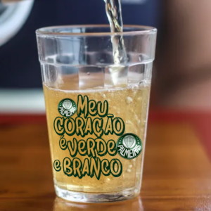 Copo Americano de Vidro Palmeiras