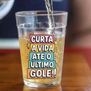 Copo Americano de Vidro Curta a Vida